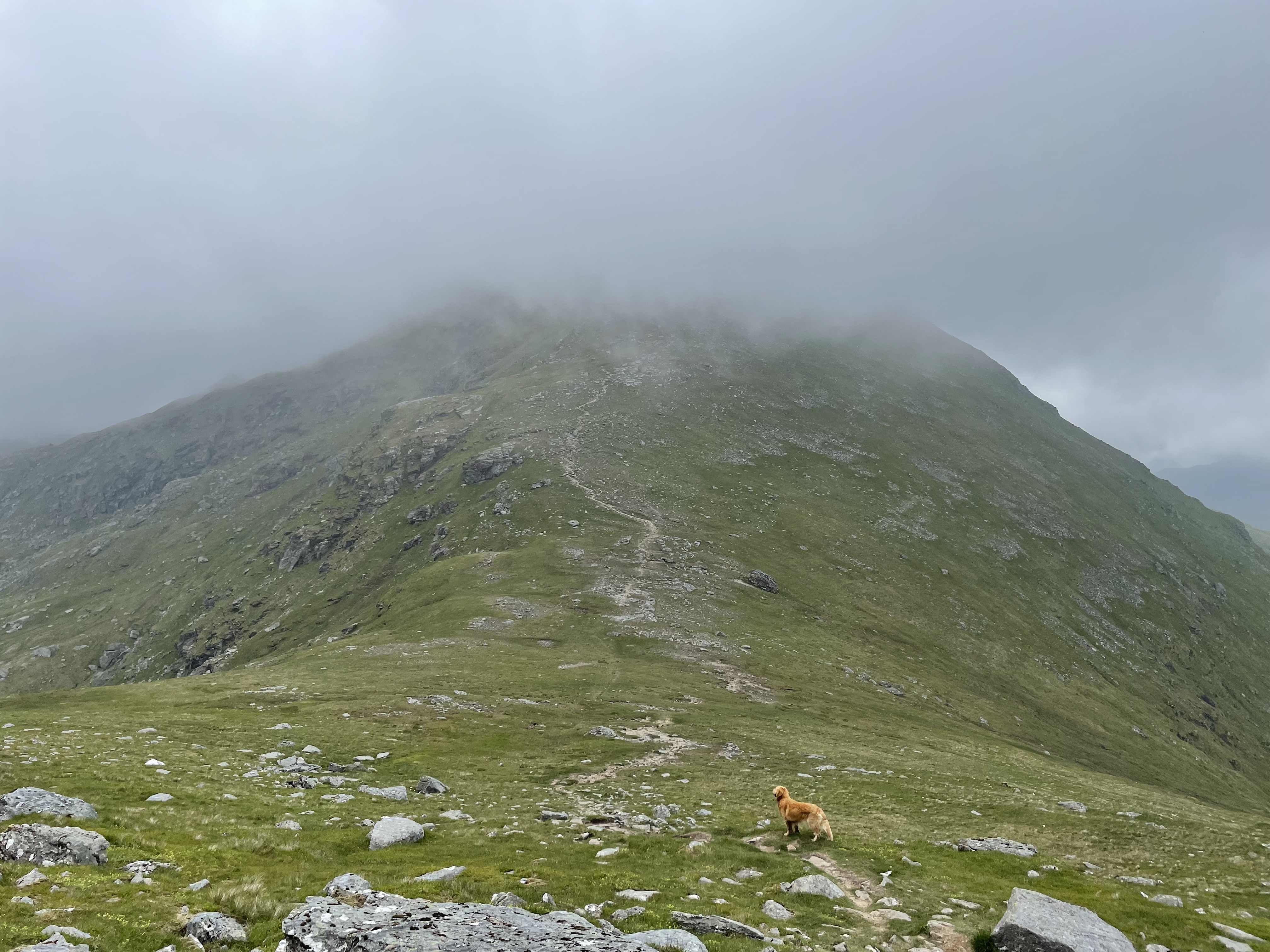 Hiking Ben More and Stob Binnein Munro in Loch Lomond to Loch Tay, Scotland